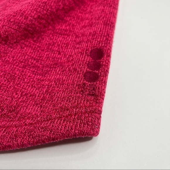 BENCH Heathered Fuchsia Pink Fleece Lined Thick Full Zip-up Active Jacket Coat - Picture 12 of 16